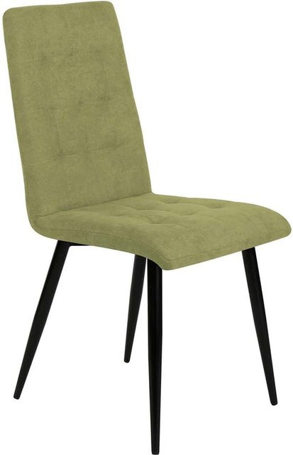 HTI-Living Stuhl Denver Grün mit Polsterung für Esszimmer und Küche - Bild 1