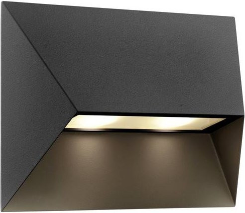Nordlux Pontio 27 Außenwandleuchte aus Aluminium in Schwarz mit GU10 Fassung - Bild 1
