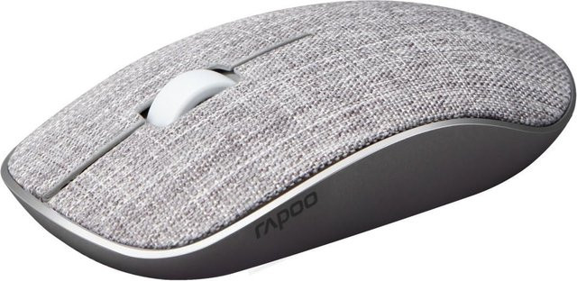 Rapoo Kabellose Multi-Mode-Maus M200 Plus Bluetooth Grau - Bild 1