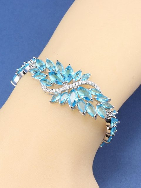 anny&Della Charm-Armband, Messing, Bunt, Zirkonia, Damen - Bild 1
