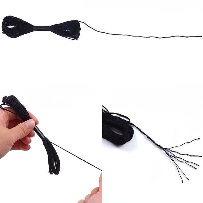 Kreuzstich Stickgarn Set in Schwarz und Weiß für DIY Handarbeit und Nähzubehör - Bild 2