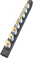 Hazet SmartRail 986-SR/8 Steckschlüsseleinsatz-Satz Innensechskant, 8-teilig, 1/2 Zoll, Schwarz-Silber - Bild 2