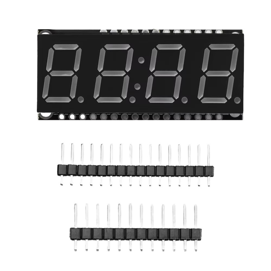 Diymore Ht16k33 LED-Anzeige Modul für Arduino, 4-stellige 0,5 Zoll 7-Segment-Anzeige, Farbe: Gelb - Bild 2