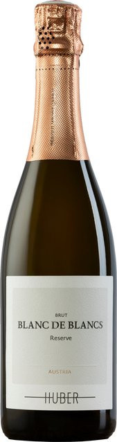 Weingt Markus Huber GmbH&Co KG, Sekt Blanc de Blancs Reserve, Brut, 2023, Schaumwein, 0,75 l - Bild 1