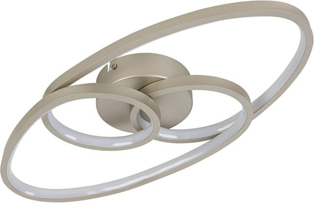 Nolo LED-Deckenleuchte Dual in Champagner aus Metall, B/H/L: 21 x 45 x 8 cm - Bild 1