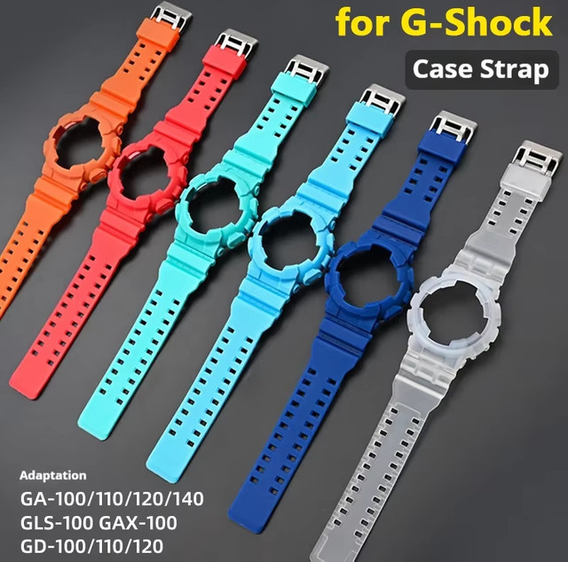 Casio Uhrenarmband Silikon, Matt, Unisex - Bild 1