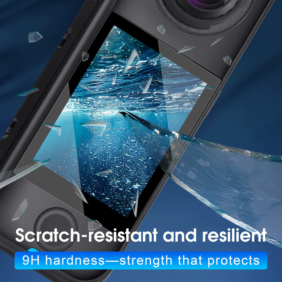 STARTRC Schutzfolie für Insta360 X4 Action-Kamera, hochtransparentes und kratzfestes Bildschirmzubehör in Transparent - Bild 4