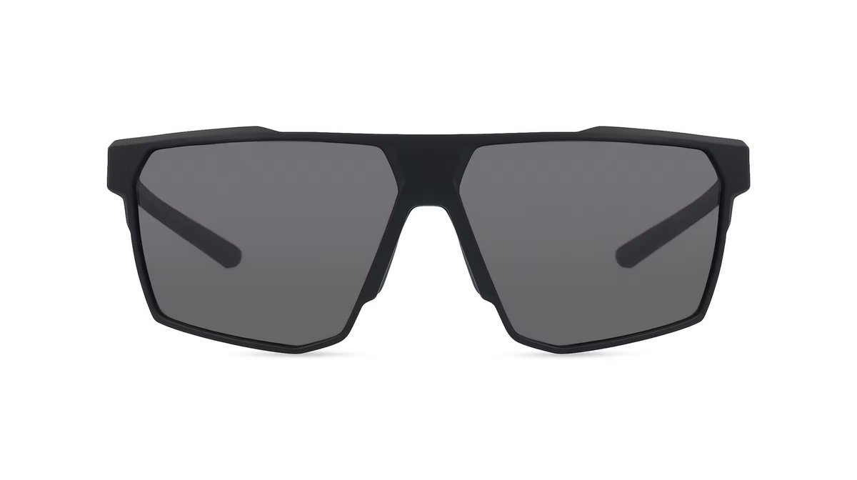 Nike IQ7268X Sonnenbrille, Vollrand, Eckig, Kunststoff, Herren, schwarz, grau - Bild 1