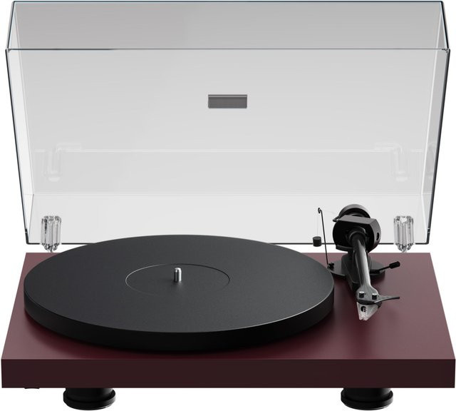 Pro-Ject Debut EVO 2 Plattenspieler in seidenmatt Weinrot - Bild 1