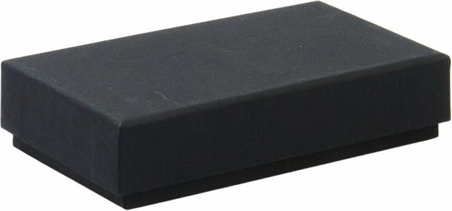 Rico Design Paper Poetry Luxury Geschenkbox in Schwarz (Breite: 11,3 cm, Tiefe: 6,3 cm, Höhe: 2,6 cm) - Bild 1