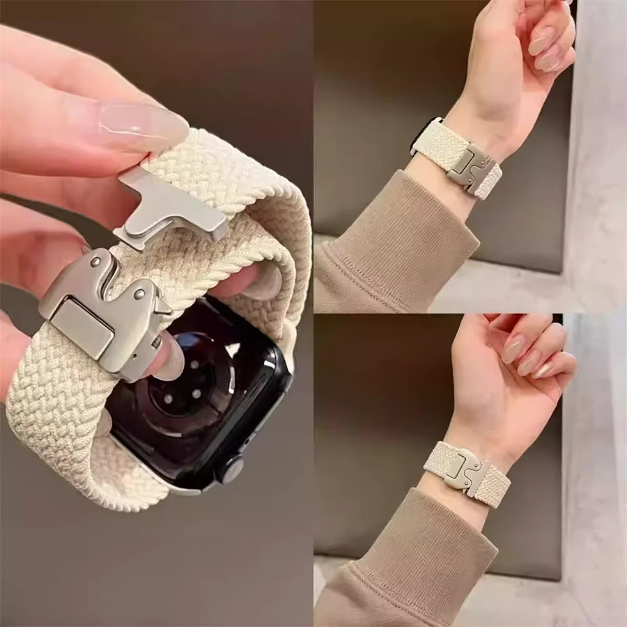 NEY Uhrenarmband Geflochtenes Solo-Loop, Textil/NATO, Unisex - Bild 3