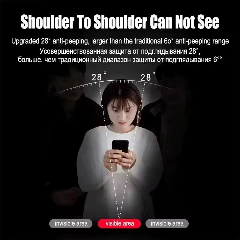 AKABEILA Matte Keramik-Displayschutzfolie mit Sichtschutz für Samsung Galaxy S24 S25 Ultra S23 S22 S21 FE Plus A17 A07 A26 A36 A55 A56 5G - Bild 3