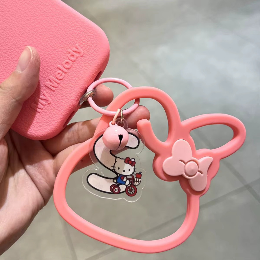 Sanrio My Melody Handyhülle aus Silikon mit Lanyard-Riemen und Kawaii-Design für Samsung Smartphones - Bild 1