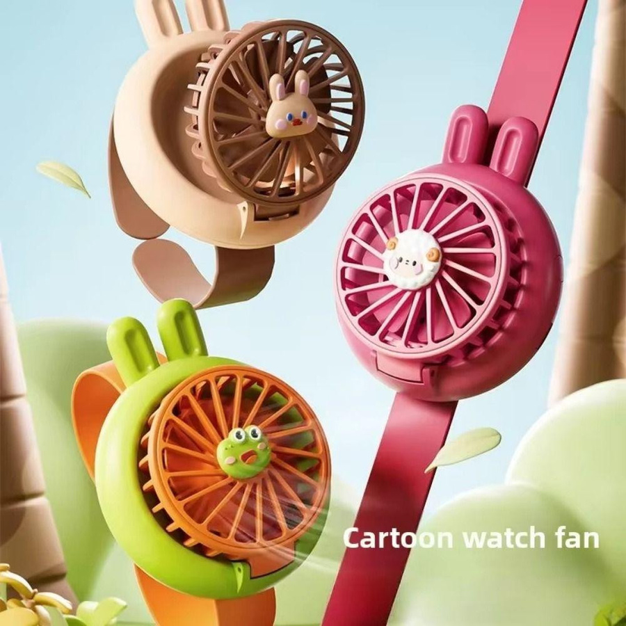 shandongyantai Tragbarer Ventilator Kinder Rabbit mit weichem Armband - Bild 3