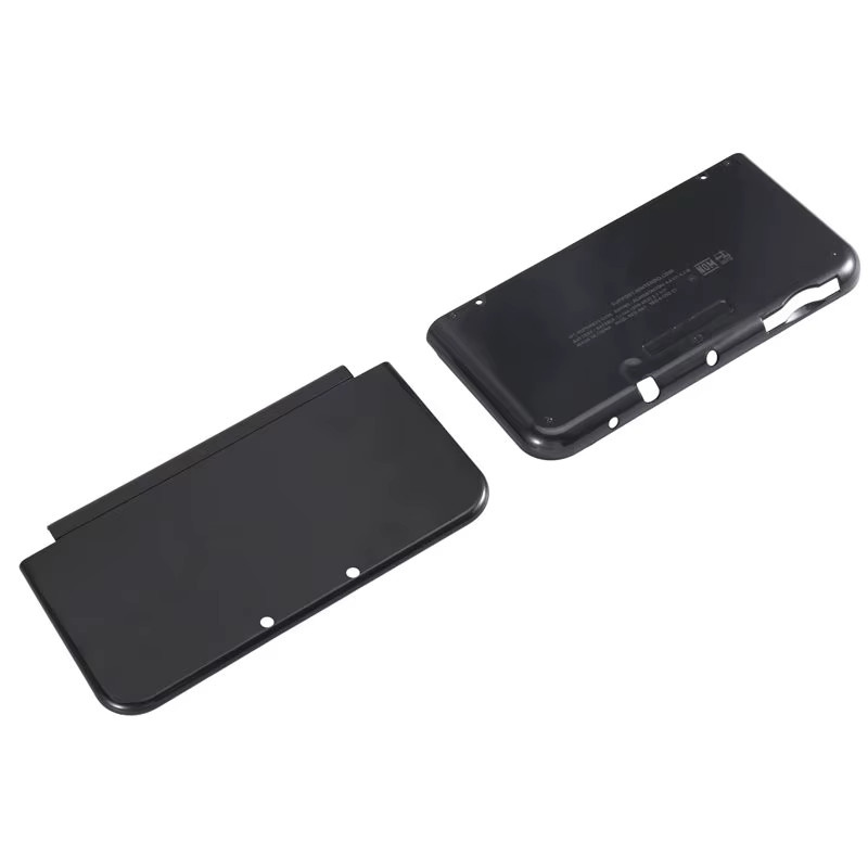 Nintendo New 3DS XL Ersatzgehäuse Set in Schwarz mit Front- und Rückplatten sowie oberen und unteren Gehäuseabdeckungen - Bild 4