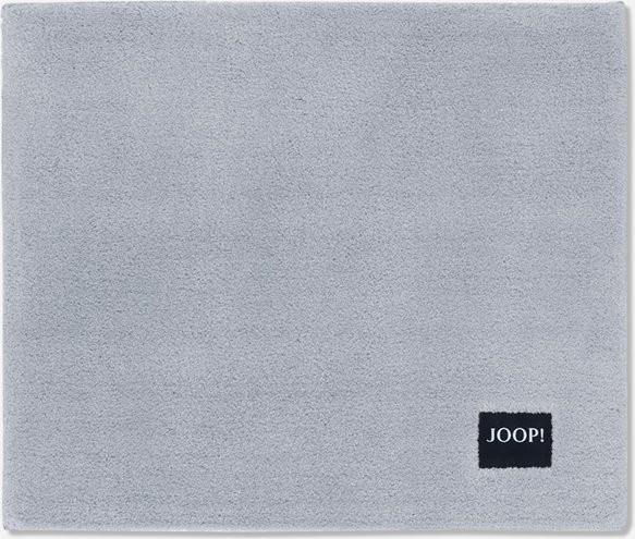 Badteppich JOOP! BASIC in Silber/Grau, B: 50 cm, T: 60 cm, rutschfest und fußbodenheizunggeeignet - Bild 1