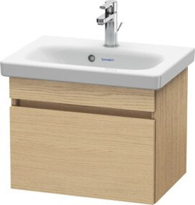 Duravit Waschtischunterschrank Comp DuraStyle Eiche natur, B: 50 cm, T: 36,8 cm, H: 39,8 cm - Bild 1