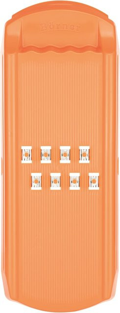 Börner Curly DesignLine Rohkost-Schneider für Gemüsestreifen und Chips in Orange - Bild 1