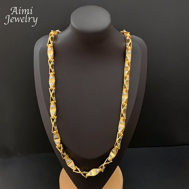 HIPUNK Halskette, 18K vergoldet, Gold, Herren, 60,96 cm - Bild 1