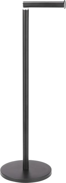WENKO Stand Toilettenpapierhalter in Schwarz - Bild 1