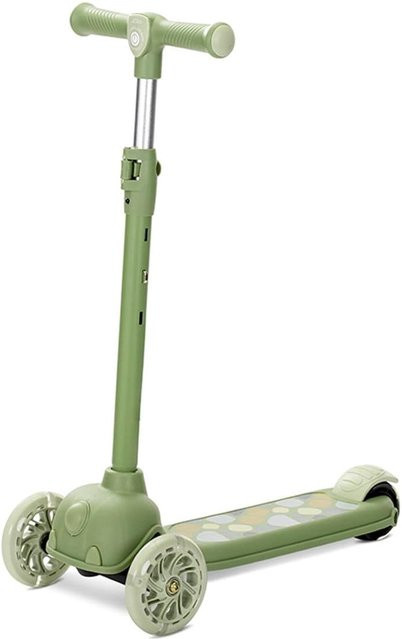 Lorelli Jetster Kinderroller, grün, abnehmbarer höhenverstellbarer Lenker - Bild 1