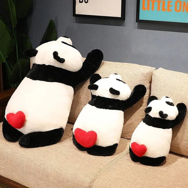 BC Pet Supplies Kawaii Dicker Panda Bär, Plüschtier, 90cm - Bild 1