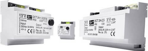Block DCT 24-1,5 Ungeregelte Gleichstromversorgung 24 V/DC 1.5A 36W mit 1 Ausgang in Weiß - Bild 1