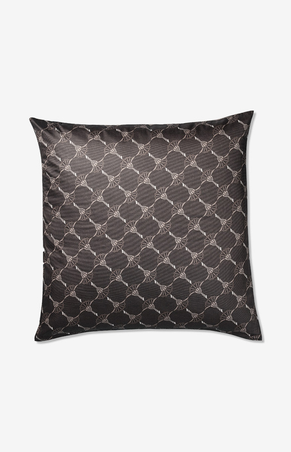 Joop! Living Bettwäsche Cornflower Double aus Baumwolle in Shiny Black Schwarz/Grau - Bild 2