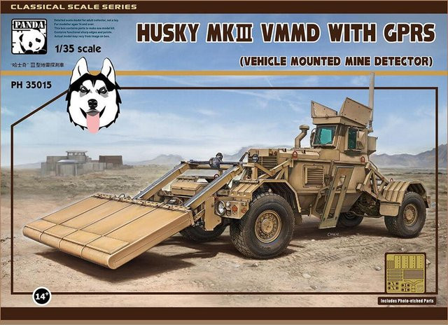 Panda Hobby Husky MKII VMMD mit GPRS, 1:35, Braun, ab 14 Jahre - Bild 1