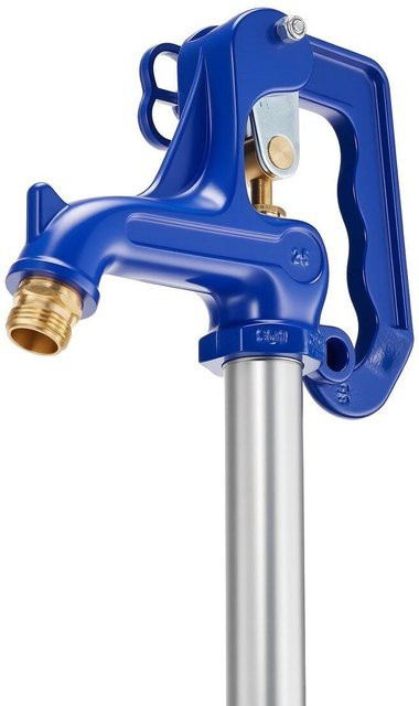 Frostsicherer Gartenhydrant von Buying Solutions, MB in Blau, G 3/4 Rohranschluss, Einbautiefe: 305 mm, Höhe: 980 mm, bleifreie Ausführung mit Hebelgriff und Handrad - Bild 1