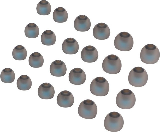 24 Stück Silikon-Ohrstöpselspitzen Ersatz von mfySpace in Grau für In-Ear Kopfhörer mit 3,8 mm bis 5,8 mm Anschluss zur Lärmreduzierung - Bild 1