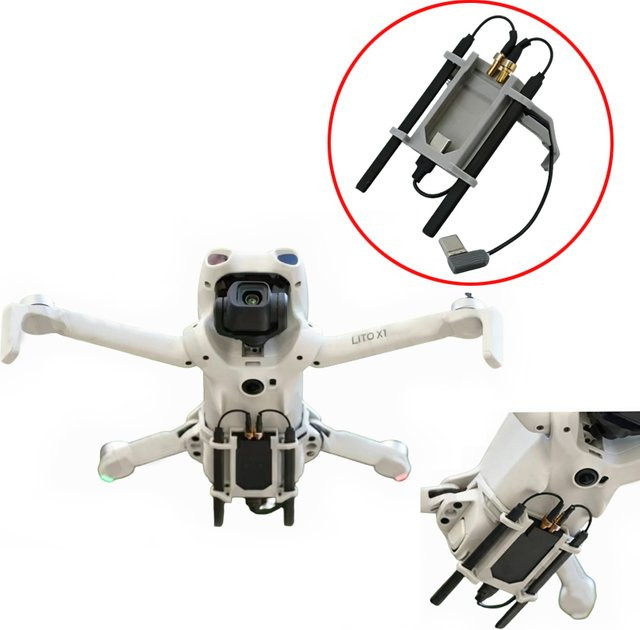DJI LITO / LITO X1 Drohne 4G-Modul Montagehalterung mit Datenkabel und Antennen-Kit zur Schnellinstallation - Bild 1