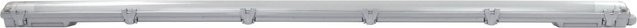 E2 Elektro LED Classic M Feuchtraum-Wannenleuchte in Grau mit 18 W und IP65 Schutzart - Bild 1