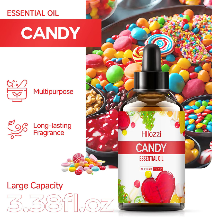Hllozzi Candy Essential Oil, Unisex, Gesicht und Körper - Bild 3