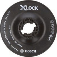 Bosch X-LOCK Stützteller hart, Durchmesser: 125 mm, Schwarz - Bild 1