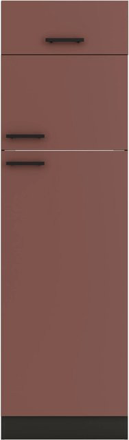 OPTIFIT Nizza407 Küchen-Geräteumbauschrank in Rostrot, Breite: 60 cm - Bild 1