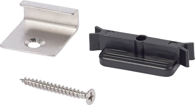OBI Terrassenclips für WPC Terrassendielen in Anthrazit mit Schrauben - Bild 1