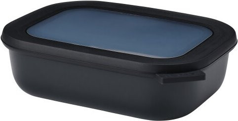 Mepal Multischüssel Cirqula rechteckig in Nordic Black mit 1000 ml Füllmenge - Bild 1