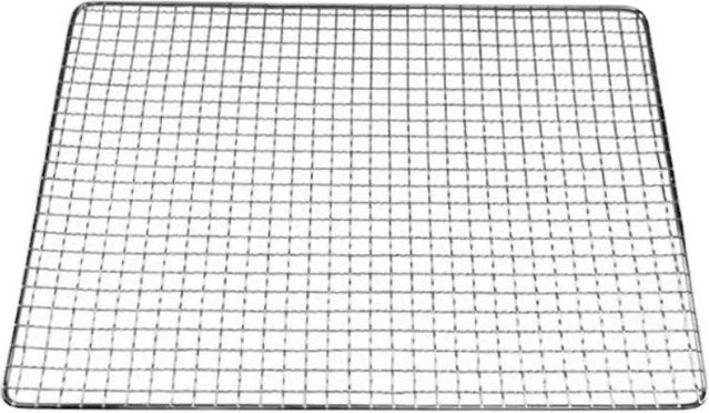 FuxingEl Mehrzweck-Grillrost aus Stahl in Silber, B/T: 30 x 45 cm - Bild 1