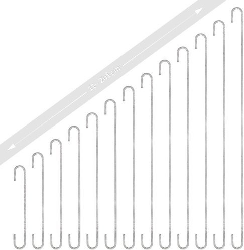 Gabiona Gabionen-Zubehör Connector aus galvanisiertem Stahl in Silber - Bild 1