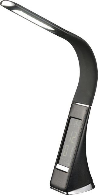POCOline Elegance Schreibtischleuchte aus Kunststoff in Schwarz mit LED und Dimmer, Höhe: 49 cm - Bild 1