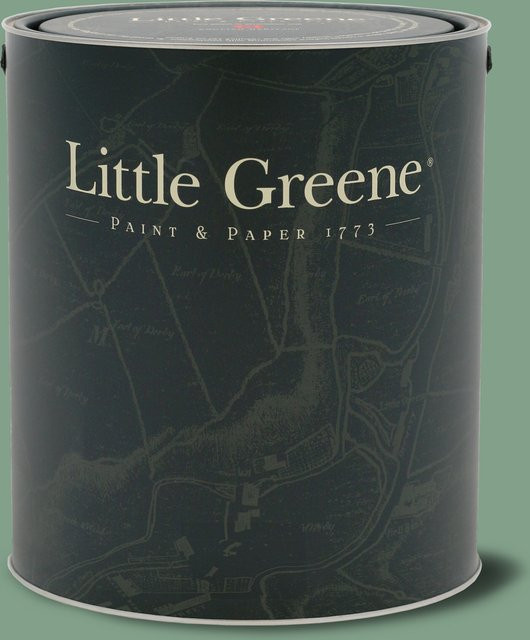 Little Greene Intelligent Floor Paint Aquamarine Deep 198 Wasserbasierte Bodenfarbe Blau Grün Satinmatt 2,5 l - Bild 1