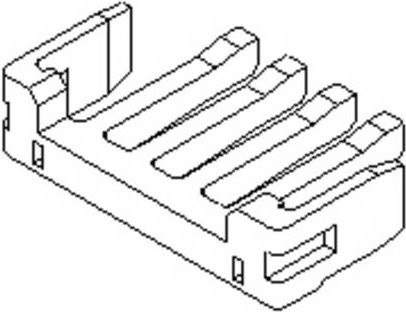 Molex Bag in Weiß 500817-0405 - Bild 1