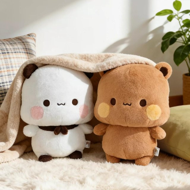 Yiran toy Yier und Bubu Plüschtier, 35cm, Plüsch / Textil - Bild 1