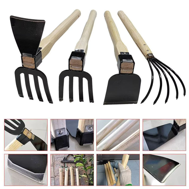 Shunmaii 5-Klauen-Rechen für die Gartenarbeit als Handgrubber und Hacke zum Unkrautjäten und Kultivieren - Bild 5