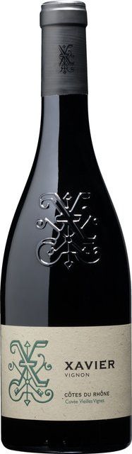 Xavier Vignon Rotwein Côtes du Rhône 2020, trocken, 0,75 l - Bild 1