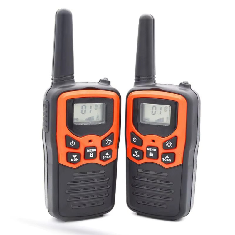 OOTDTY Walkie-Talkies für Erwachsene, 2er-Pack 2-Wege-Radios in Schwarz mit bis zu 8 km Reichweite - Bild 2
