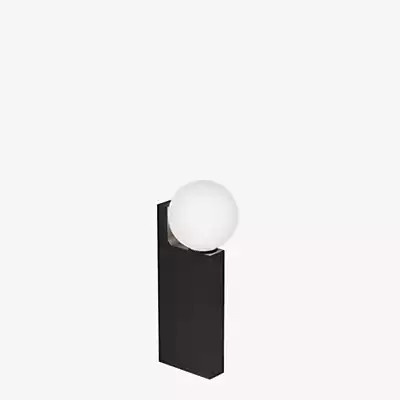 Delta Light Oono LED Sockelleuchte in Weiß mit Glaskugel
