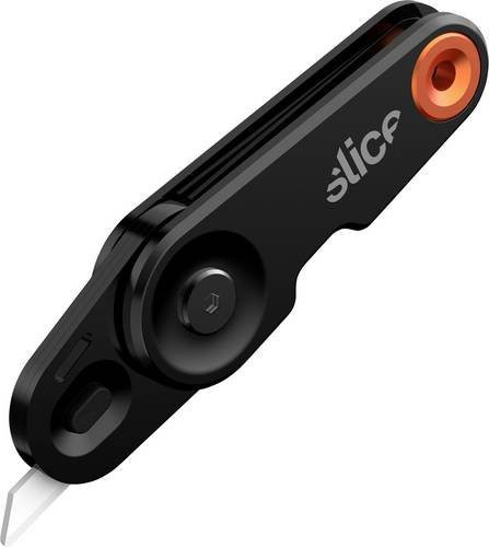 Slice 10495 Klappmesser in Schwarz und Orange aus Stahl und Kunststoff - Bild 1