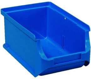 Allit ProfiPlus Box RE 2 Sichtlagerkasten aus Kunststoff, Blau, B/T/H: 10,2 x 16,0 x 7,5 cm - Bild 1